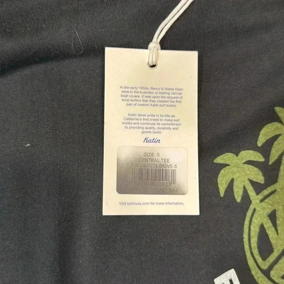 Katin Central Tee - Black - Size Small - Picture 4 of 4